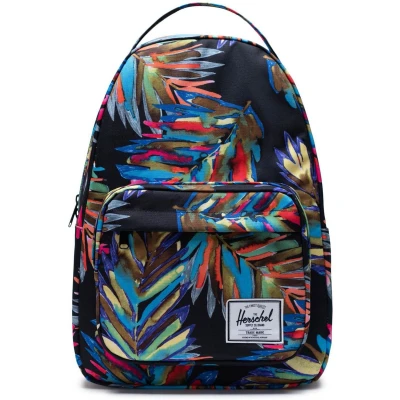 Afbeelding van Herschel Vrije tijd Rugzak met laptopvak Miller Backpack 32L Painted Palm Zwart Veelkleurig