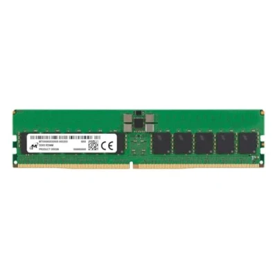 Afbeelding van Crucial MTC20F2085S1RC56BR Werkgeheugenmodule voor PC DDR5 32 GB 1 x ECC 5600 MHz 288 pins DIMM CL40