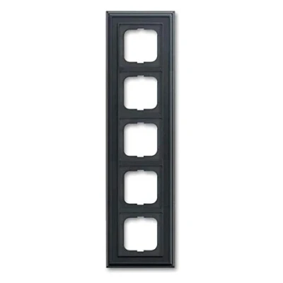 Afbeelding van Abb busch jaeger afdekraam 5 voudig dynasty antraciet 2cka001754a4682