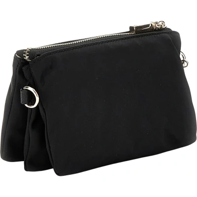 Afbeelding van Guess Latona MINI Schoudertas, Dames, Maat: One Size, Black