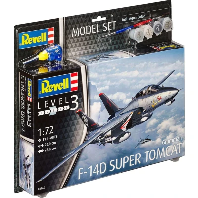 Afbeelding van Revell Model Set F 14D Super Tomcat