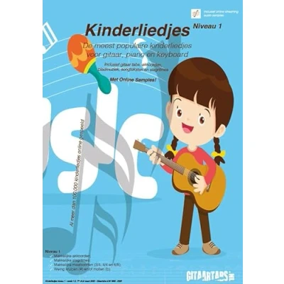 Afbeelding van Kinderliedjes Niveau 1 (Paperback)