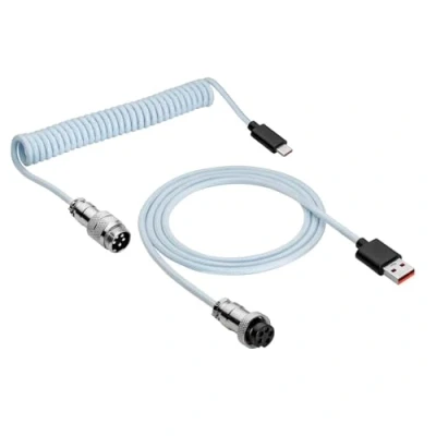 Afbeelding van Akyga USB kabel 2.0 C stekker, A stekker 3.00 m Wit AK 48