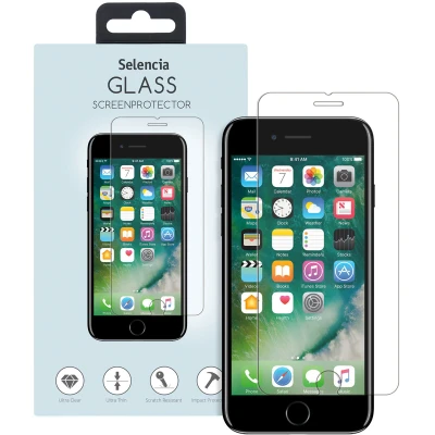 Afbeelding van Screenprotector Apple iPhone 8: Selencia Gehard Glas