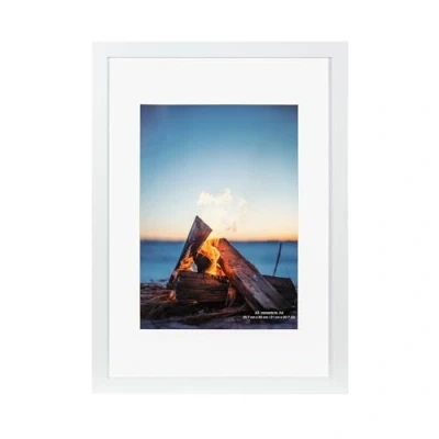 Afbeelding van Scholar Tree Witte A3 fotolijsten, houten fotolijsten met houder voor A4 frame, wandmontage..