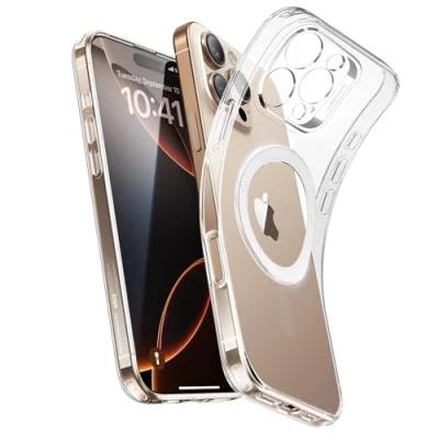 Afbeelding van ESR Telefoonhoesje voor de telefoon 2024 Pro Max, compatibel met MagSafe, Zero Series, transparant