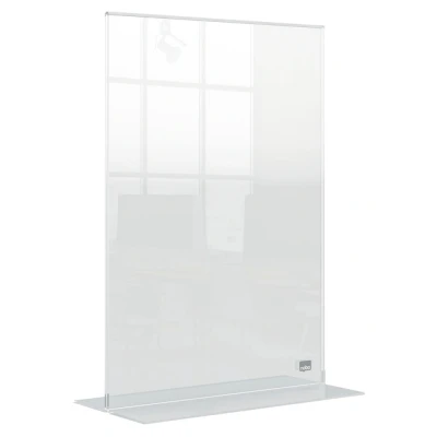 Afbeelding van Infobord Nobo Premium Plus A4 acryl vrijstaand