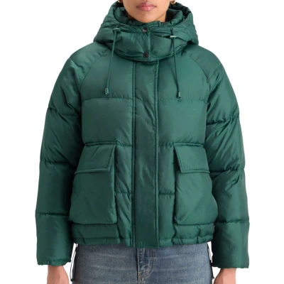 Afbeelding van Scotch &amp; Soda gewatteerde winterjas donkergroen