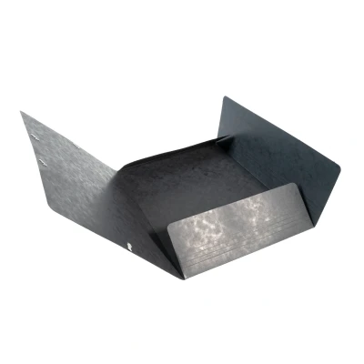 Afbeelding van Exacompta Verzamelmap (Manila karton, DIN A4, Maxi capaciteit, elastiek, 3 kleppen, 425g) 1 Stuk stuks. zwart