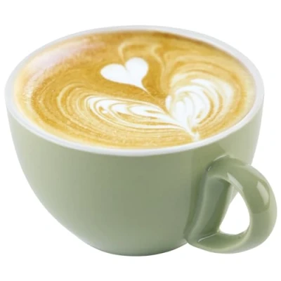 Afbeelding van APS 16006 cappuccino kop in grijs Ø 10,5 cm, hoogte 6,5 300 ml