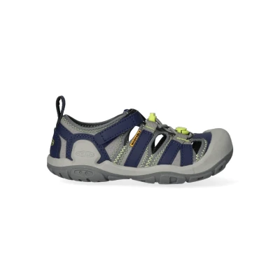 Afbeelding van Sandaal Keen Kids Knotch Creek C Steel Grey Blue Depths Schoenmaat 27,5