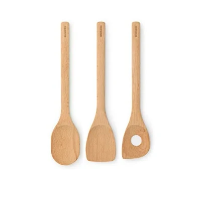 Afbeelding van Brabantia Profile keukengerei set van 3 Bruin