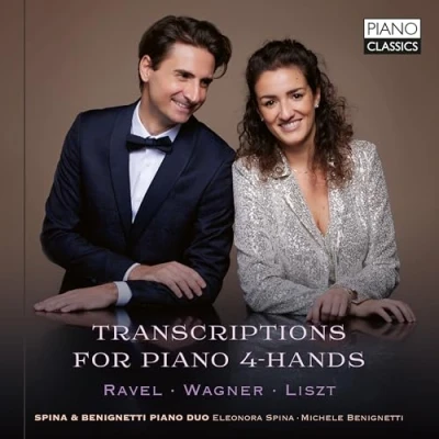 Afbeelding van Spina &amp; Benignetti Piano Duo Transcriptions For 4 Hands: Ravel / Wagner Liszt (CD)