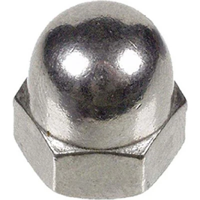 Afbeelding van Dopmoeren M6 RVS A2 DIN 1587 100 stuks