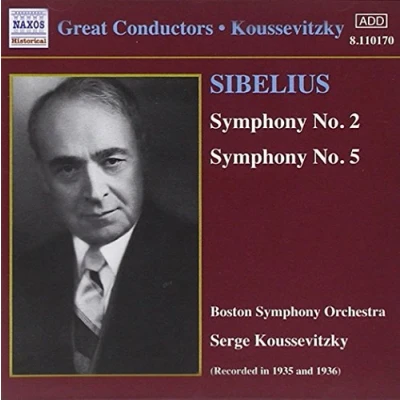 Afbeelding van Boston Symphony Orchestra, Serge Koussevitzky Sibelius: Symphonies Nos.2 &amp; 5 (CD)