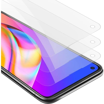 Afbeelding van Cadorabo 3x Screenprotector geschikt voor Oppo A94 5G in KRISTALHELDER Tempered Display Pantser Film beschermglas