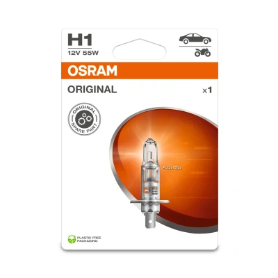 Afbeelding van OSRAM 4062172395380 Halogeenlamp Standard H1 55 W 12 V