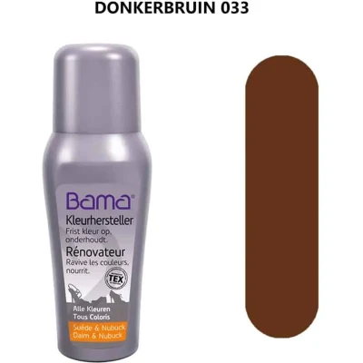 Afbeelding van Bama Kleurhersteller Suede Donker Bruin 75ml