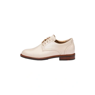 Afbeelding van Lloyd Eleganter Zakelijke veterschoenen, Dames, Maat: 36.5, Beige Leer
