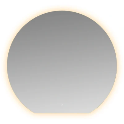 Afbeelding van Wiesbaden Tramonto spiegel rond met LED, dimbaar en spiegelverwarming 120 x 112 0,3 cm