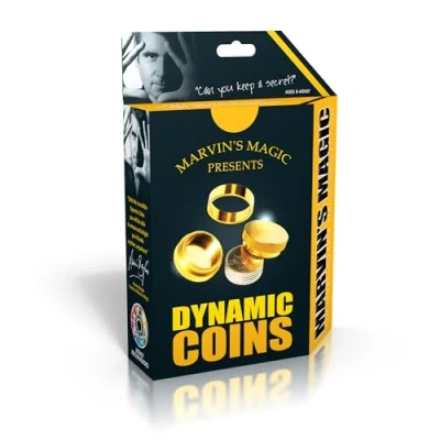 Afbeelding van Marvin&#039;s Magic De Dynamic Coins Amazing Trucs Set Professionele magie gemakkelijk gemaakt