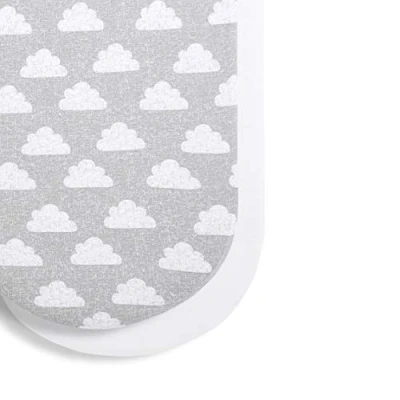 Afbeelding van Snuz Hoeslakens mozes matras 2 pack 35 x75 cm Cloud Nine