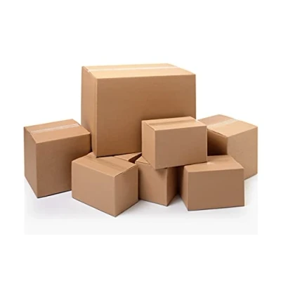 Afbeelding van 10 stuks kartonnen doos verzendverpakking 60 x 40 cm Havanna