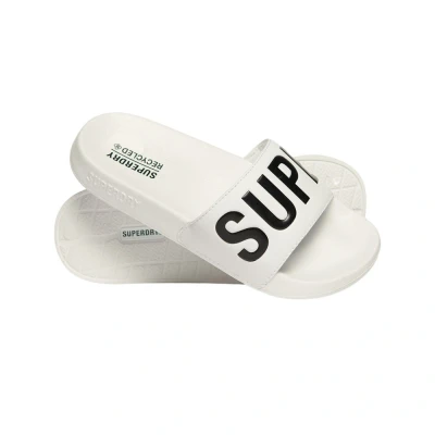 Afbeelding van Superdry Vrouwen Code Core Badslippers Wit Grootte: S