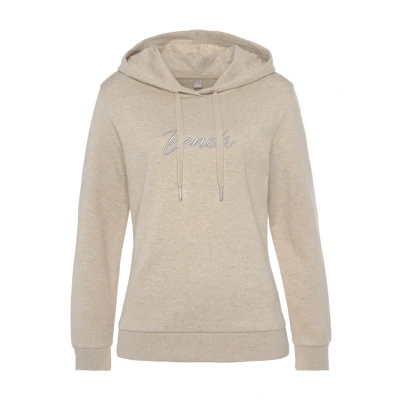 Afbeelding van Bench Hoodie, Dames, Maat: 48/50, Beige meliert