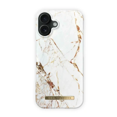 Afbeelding van iDeal of Sweden Fashion Backcover voor de Apple iPhone 16 Carrara Gold