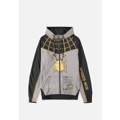 Afbeelding van Marvel SpiderMan No Way Home Tech Vest met capuchon L Grijs/Zwart