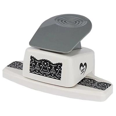Afbeelding van Ideen mit Herz Stanser, Royal ponsmachine, stans, 2,9 cm x 6 cm, motief perforator voor papier, knutselen, bel met pop up effect