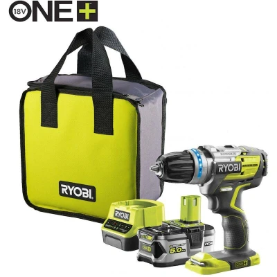 Afbeelding van Ryobi 18V Brushless Klopboormachine 50Nm (1x 2.0Ah &amp; 1x 5.0Ah) 5133003614