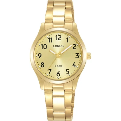Afbeelding van Lorus RRX14JX9 Horloge staal goudkleurig 28 mm