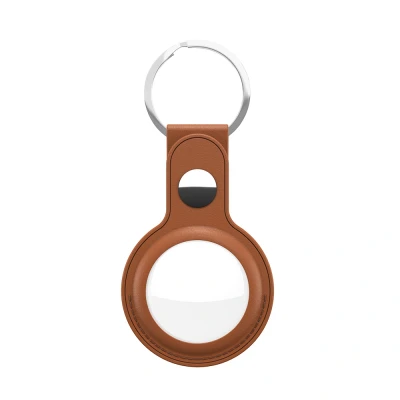 Afbeelding van KeyBudz AirTag Keyring Tan
