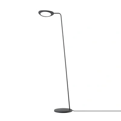 Afbeelding van Muuto Leaf vloerlamp zwart