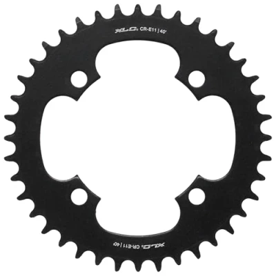 Afbeelding van XLC CR E11 E bike kettingblad 104 BCD, 40 tanden, voor volwassenen, uniseks, meerkleurig (meerkleurig), eenheidsmaat