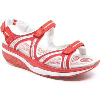 Afbeelding van MBT, LILA 6 W, 700667 1391L, Rode sandaal