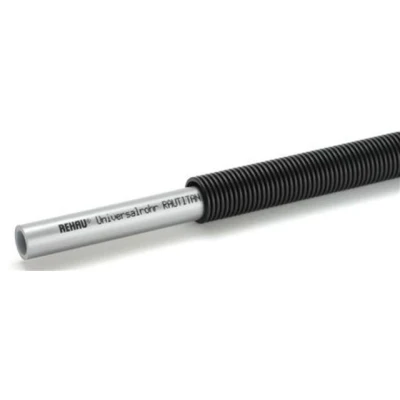 Afbeelding van Rehau 1m rautitan stabil leiding buis 16 2 x 6mm in zwarte mantelbuis op rol e 100 11304911100