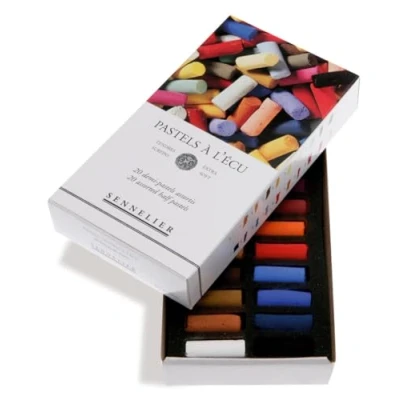 Afbeelding van Kennismaken Sennelier Soft Pastels Half Stick Set 20/Pkg