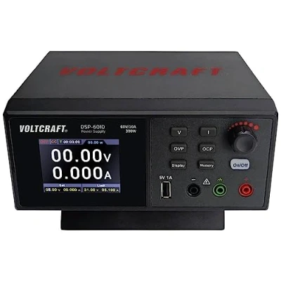 Afbeelding van VOLTCRAFT DSP 6010 Labvoeding, regelbaar 0 60 V 10 A 300 W USB 2.0 bus Op afstand bedienbaar Aantal uitgangen: