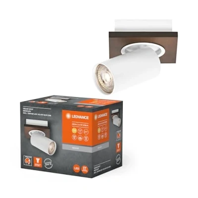 Afbeelding van LEDVANCE LED wandspot Mercury GU10, hout/wit