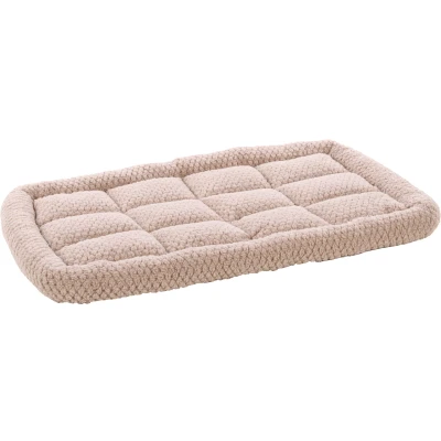 Afbeelding van Flamingo Jacquard kussen, rechthoekig, taupe, 85,5 x 51 8 cm