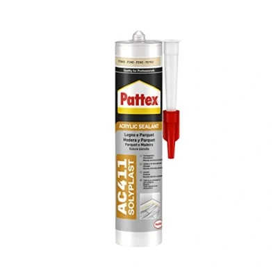 Afbeelding van Pattex Afdichtmiddel acryl voor hout en parket AC411 grenen 300 ml
