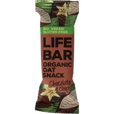 Afbeelding van Lifefood Lifebar haverreep chocolate chip bio 40 g