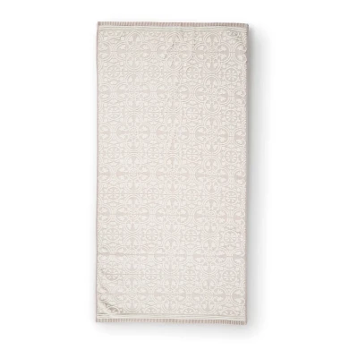 Afbeelding van Badlaken Pip Studio Tile De Khaki (70 x 140 cm)