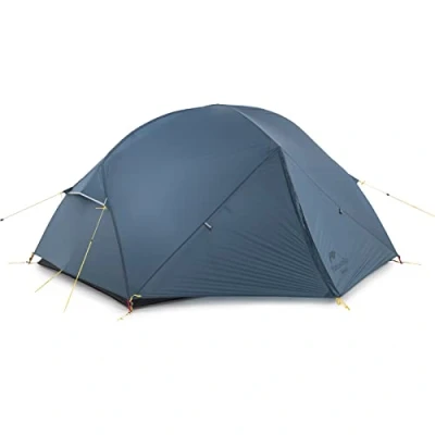 Afbeelding van Naturehike Mongar 2 Persoons 20D Ultralichte Siliconen Backpacktent voor Fietsen, Wandelen, Kamperen (15D Marineblauw)