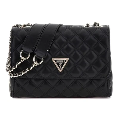 Afbeelding van Guess Giully Xbody Flap Organizer black Damestas