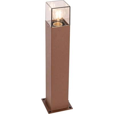 Afbeelding van QAZQA Industriële staande buitenlamp roestbruin 50 cm IP44 Denmark