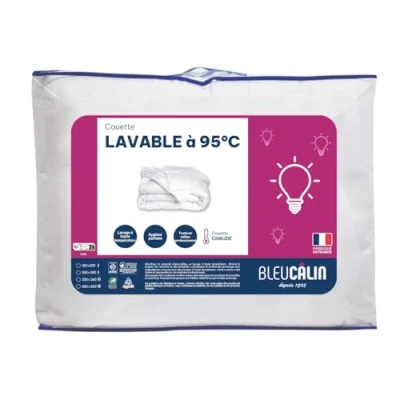 Afbeelding van Bleu Câlin Microvezel/Polyester Dekbed, wit, 220 x 240 cm